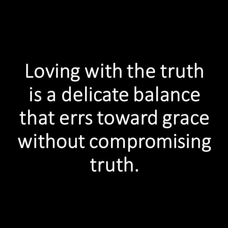 Just Tell the Lost the Truth, Short and Sweet - Not