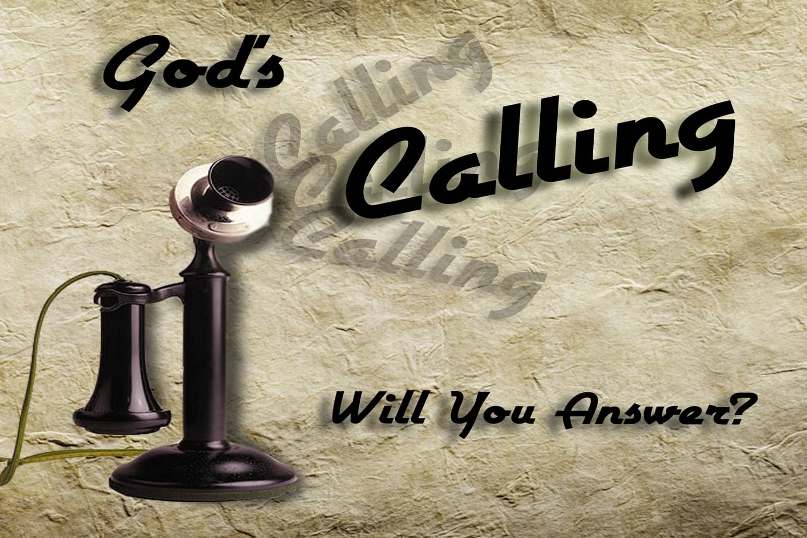 Listen for the Lost Calling Jesus