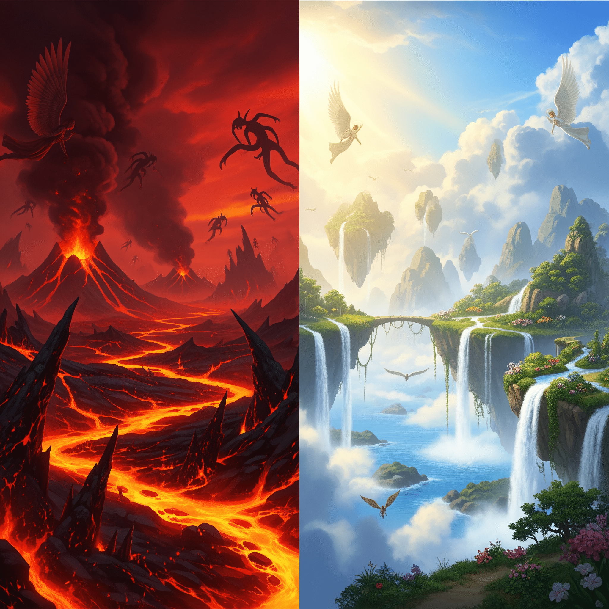 "Hell will be Hell and Heaven will be Heaven."