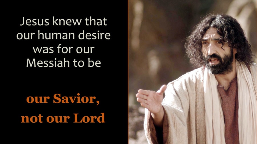 Jesus our Savior... and Lord