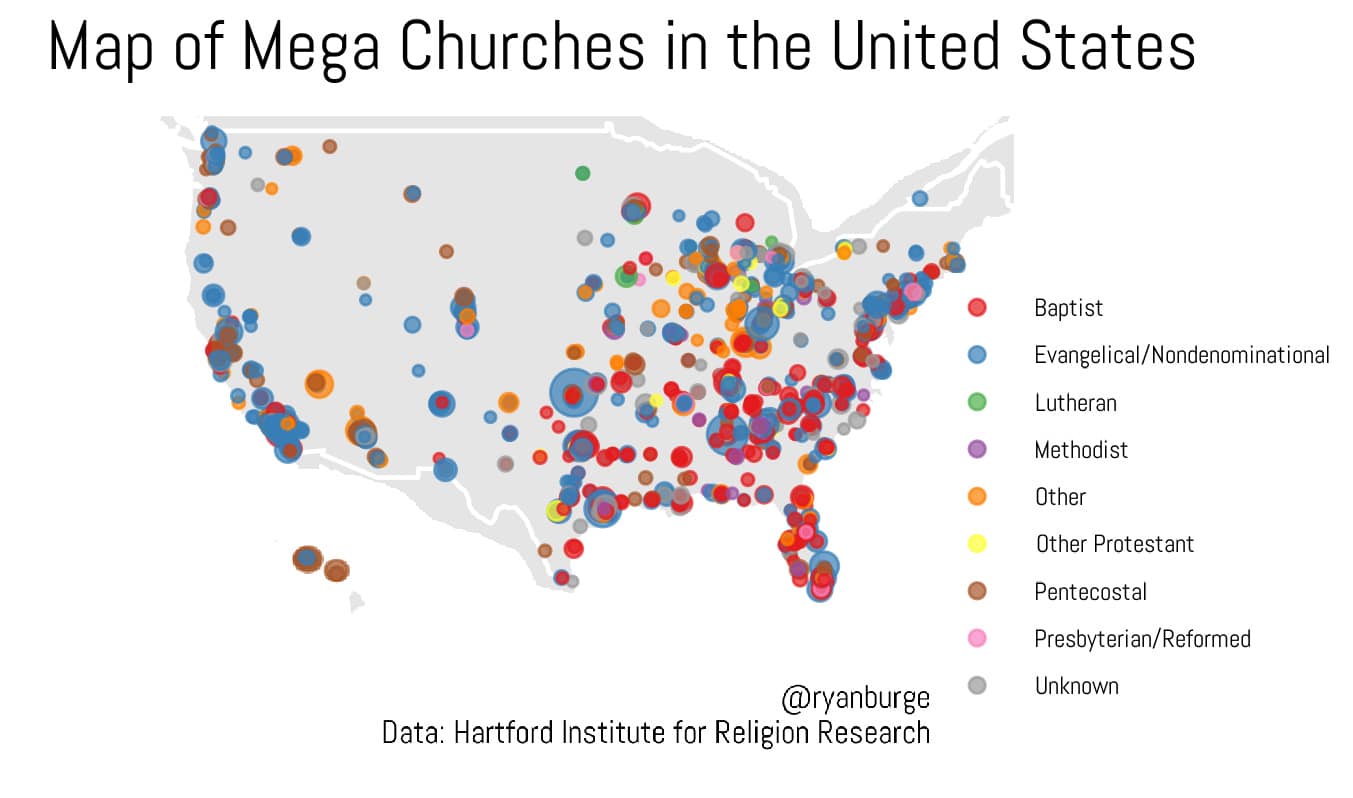 The American Mega Church Today