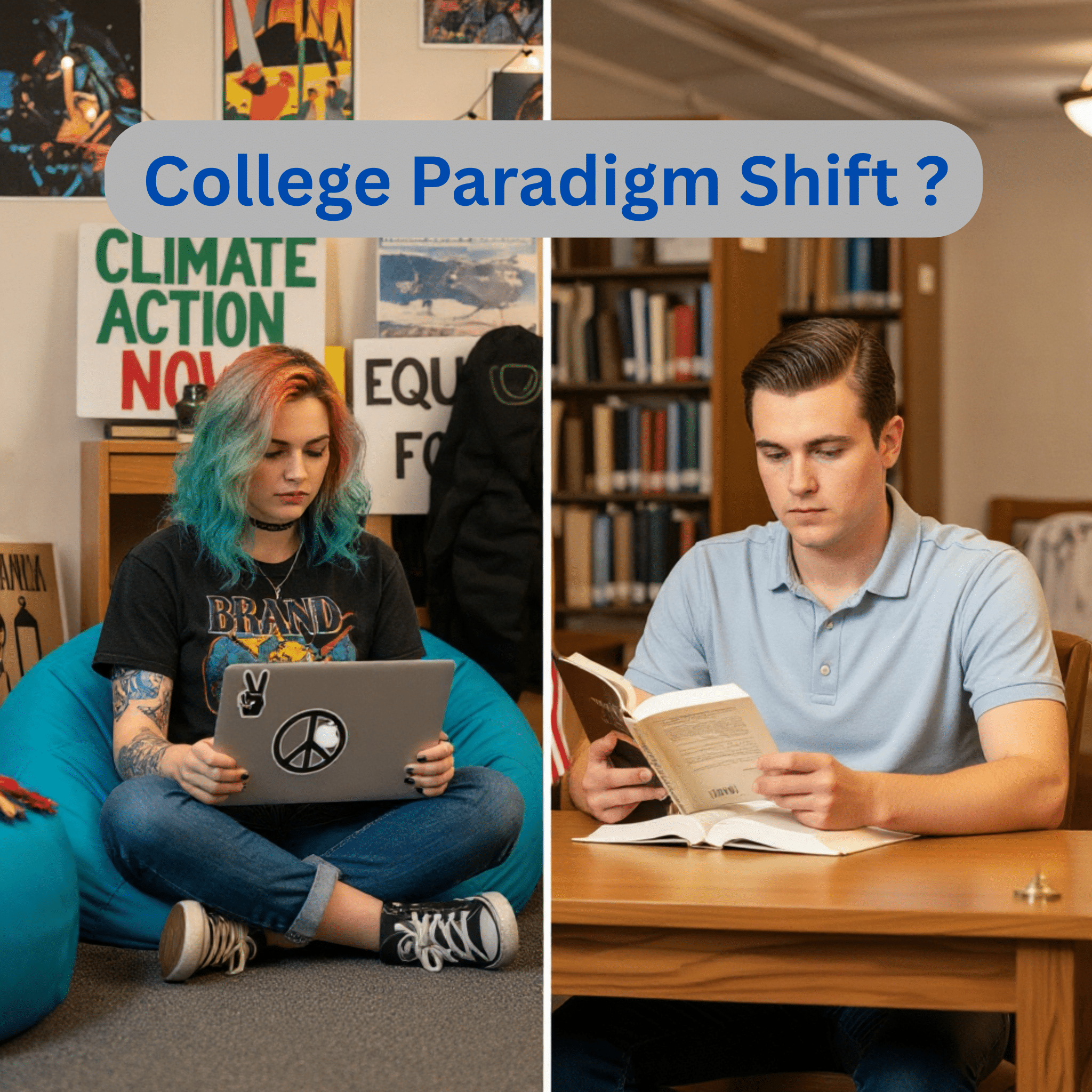 College Students not so Progressive after all.