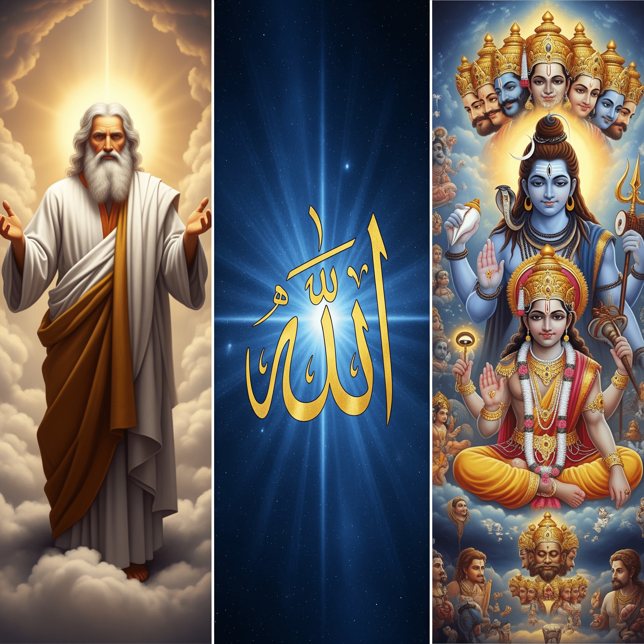 God vs. gods vs. god