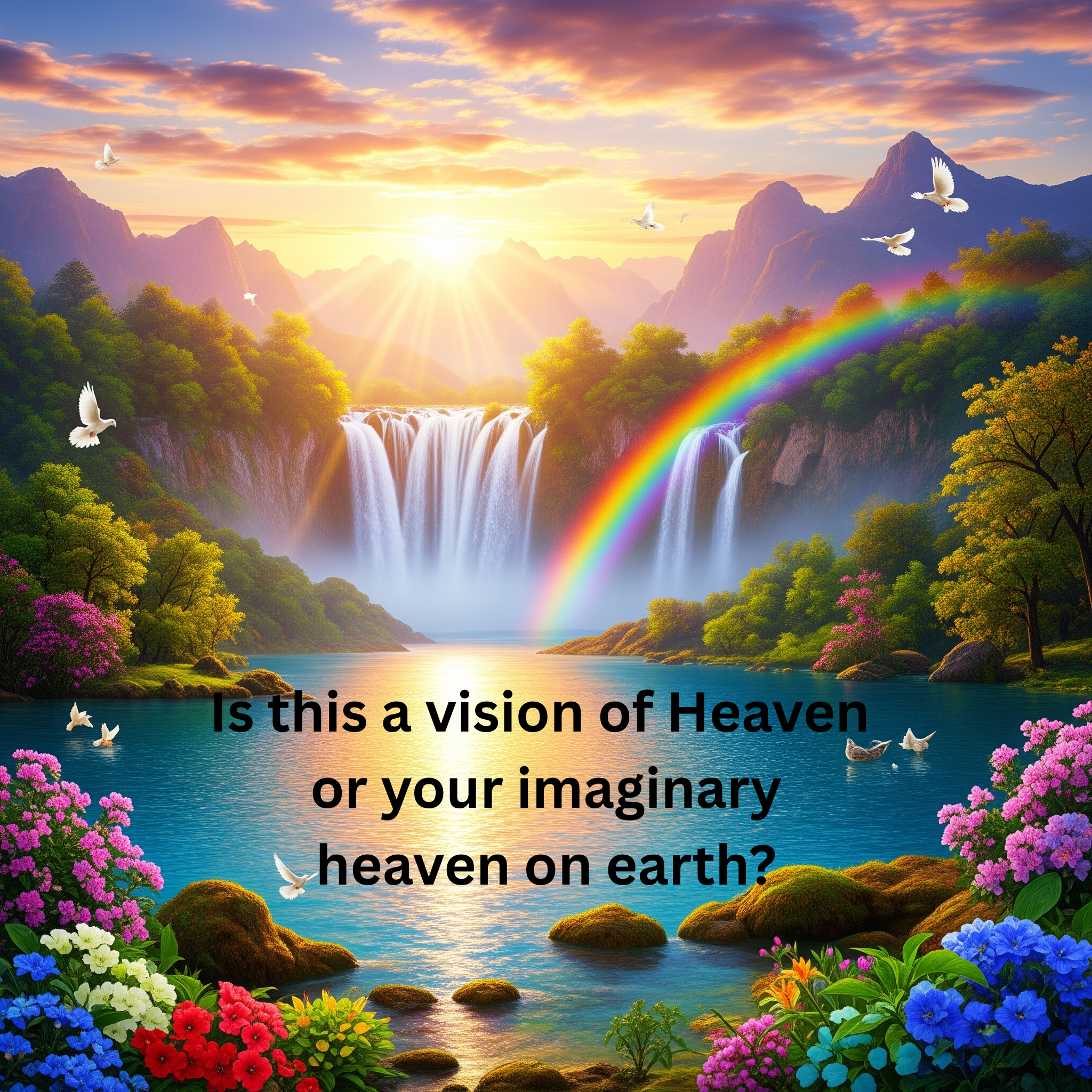 "Earth is the only Heaven the lost will see..."