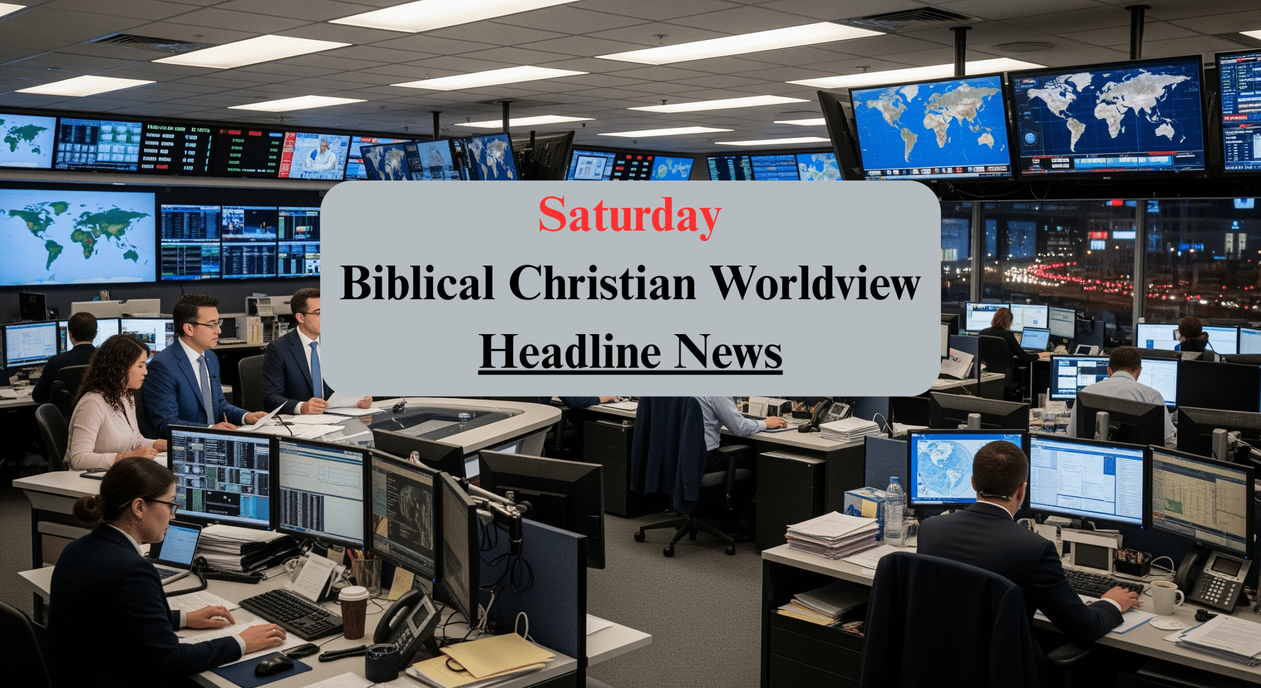 Saturday - Biblical Christian Worldview News