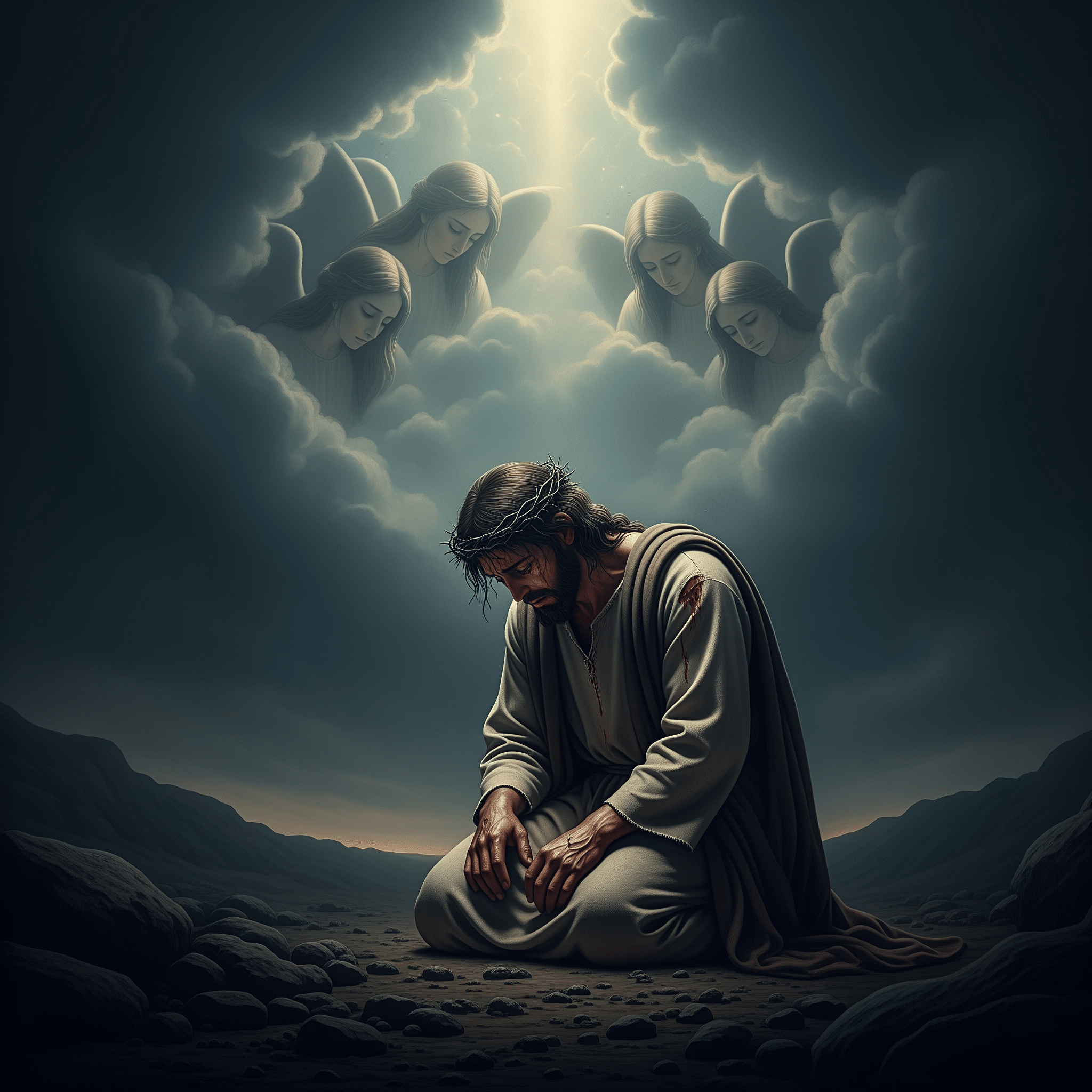 How could Jesus be "lower than the angels" and still be God?